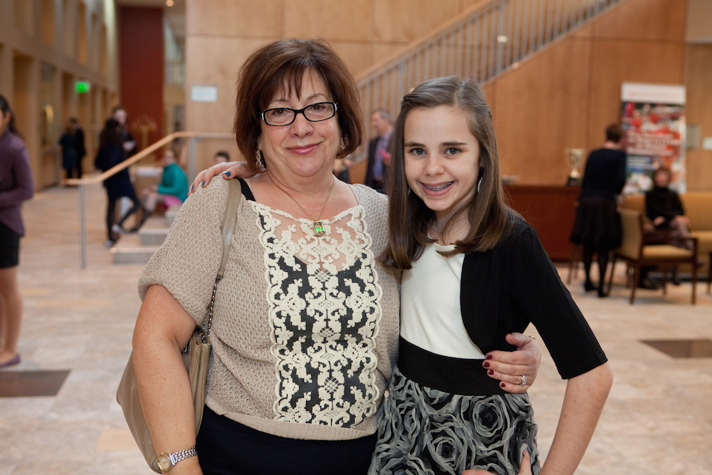More than five years after Hannah’s active treatment ended, Berk was a special guest at her Bat-Mitzvah.