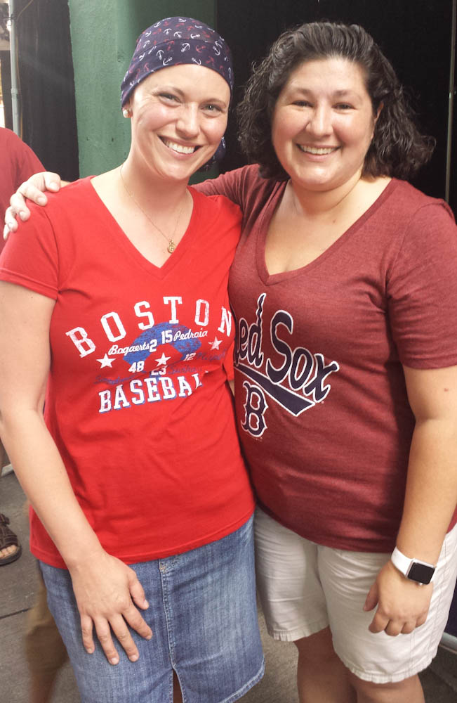 Melissa and Noel at the 2015 WEEI/NESN Jimmy Fund Radio-Telethon.