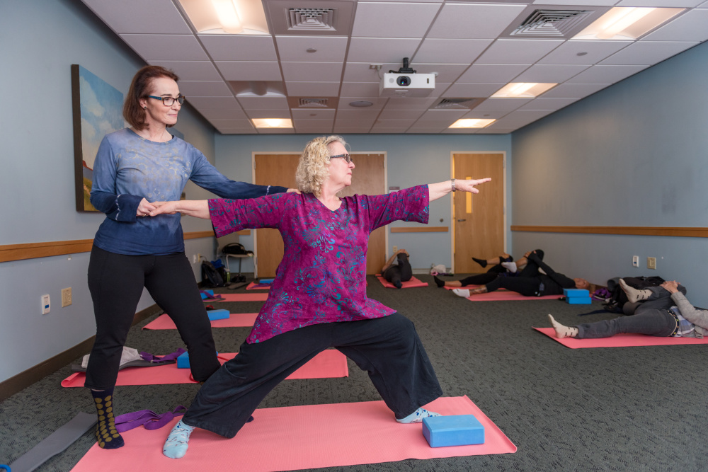 Diana Stork, yoga, Zakim Center