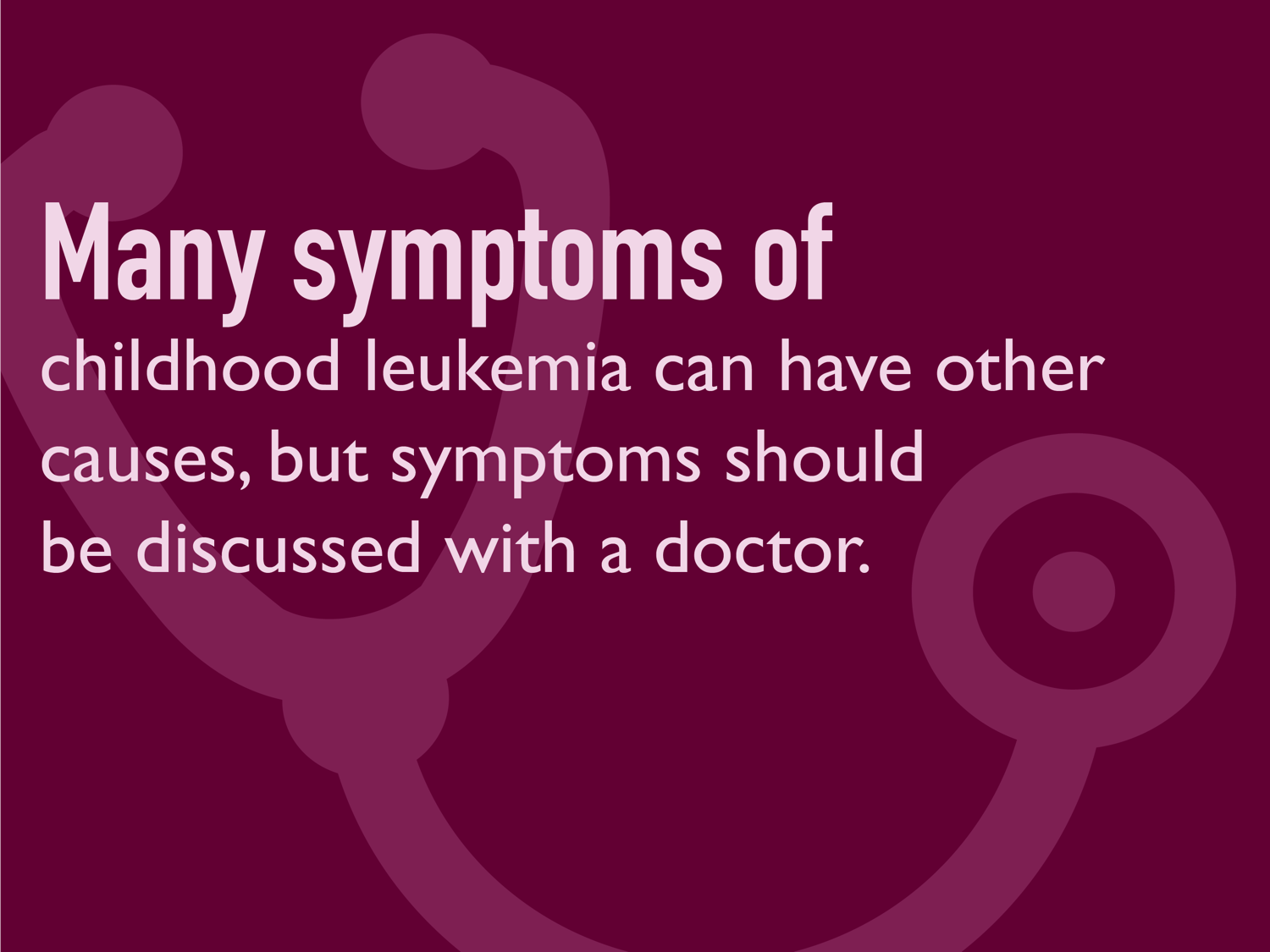 Pediatric Leukemia Symptoms and Signs | Dana-Farber Cancer Institute