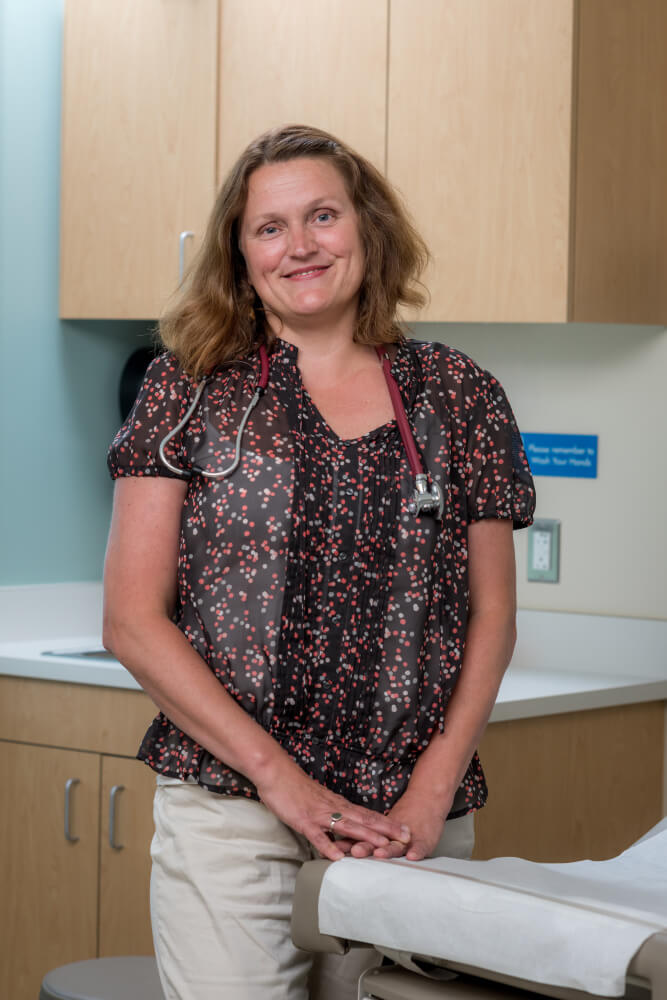 Ludmila Svoboda, BSN, RN, MA, OCN, nurse director of Dana-Farber’s Cancer Care Equity Program.