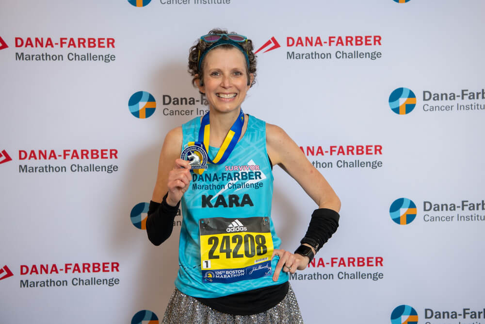 In April 2022, Niewohner ran the Boston Marathon as a member of the Dana-Farber Marathon Challenge.
