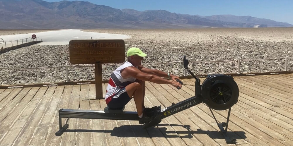 Dan Lynch of Waterbury, Connecticut, is a competitive rower who continued rowing throughout treatment for mantle cell lymphoma.