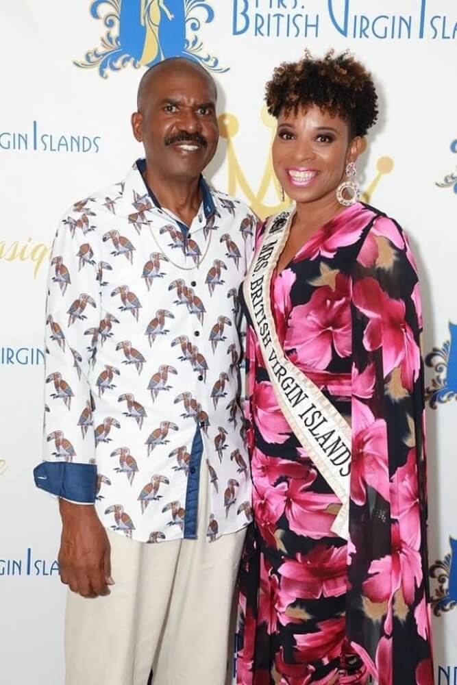 Penn with husband William during her Cervical Cancer Awareness Celebrating Life Soiree.
